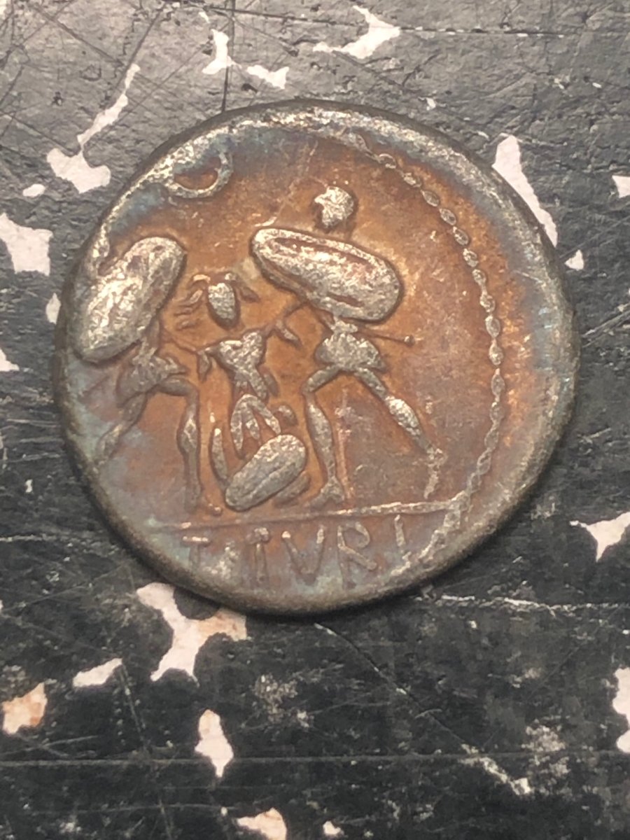 Ancient-Rome-AR-L.-Titurius-Sabinus-Denarius-7.34-Grams-21.0-MM