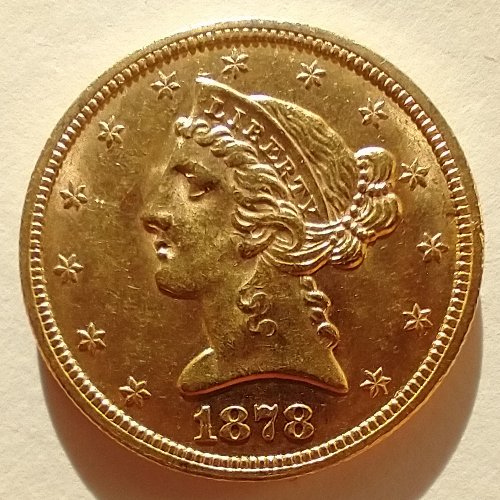 1878-San-Francisco-Liberty-Head-$5---Likely-Grade?