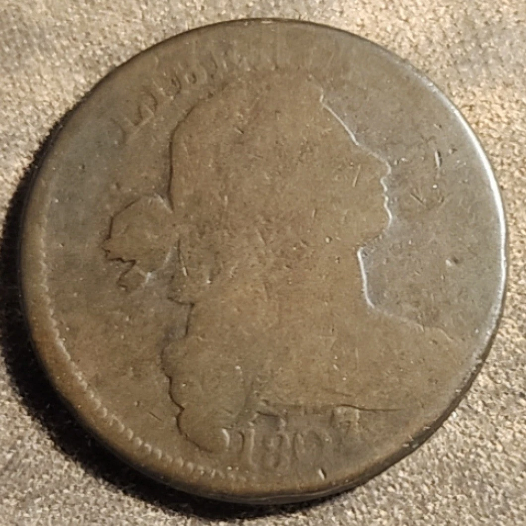 1807/6-Large-Cent-For-Grading