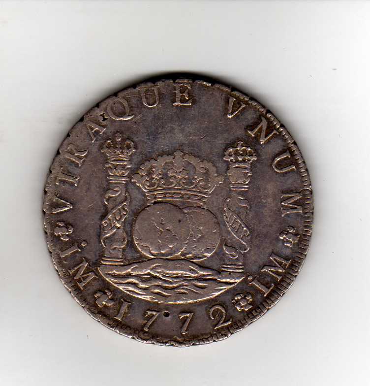 1772-Lima-Pillar-Dollar-Last-Year-They-Were-Minted.-Dot-Over-One-Mint-Mark