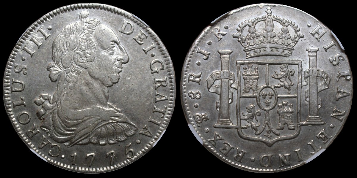 Potosi-Broken-Castle-Appears-On-NGC-MS-63-1777-PR-8-Reales