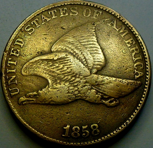 1858/7-Flying-Eagle-My-5th-Find