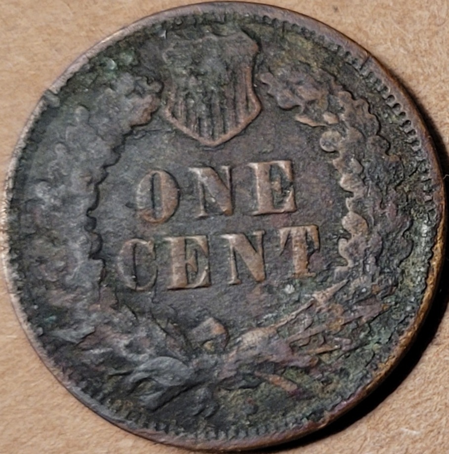 1858-Flying-Eagle-Cent---Try-To-Rescue-It,-Or-Drill-A-Hole-In-It?