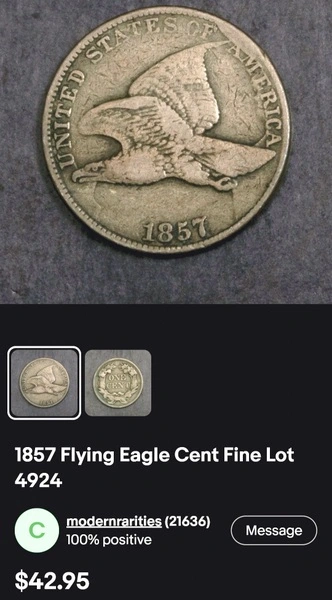 1857-Snow-7-Fe---My-Greatest-Cherrypick-Of-All-Timelying-Eagles