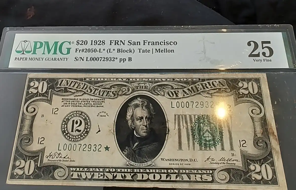 New-Pickup-1928-$20-Star-San-Francisco