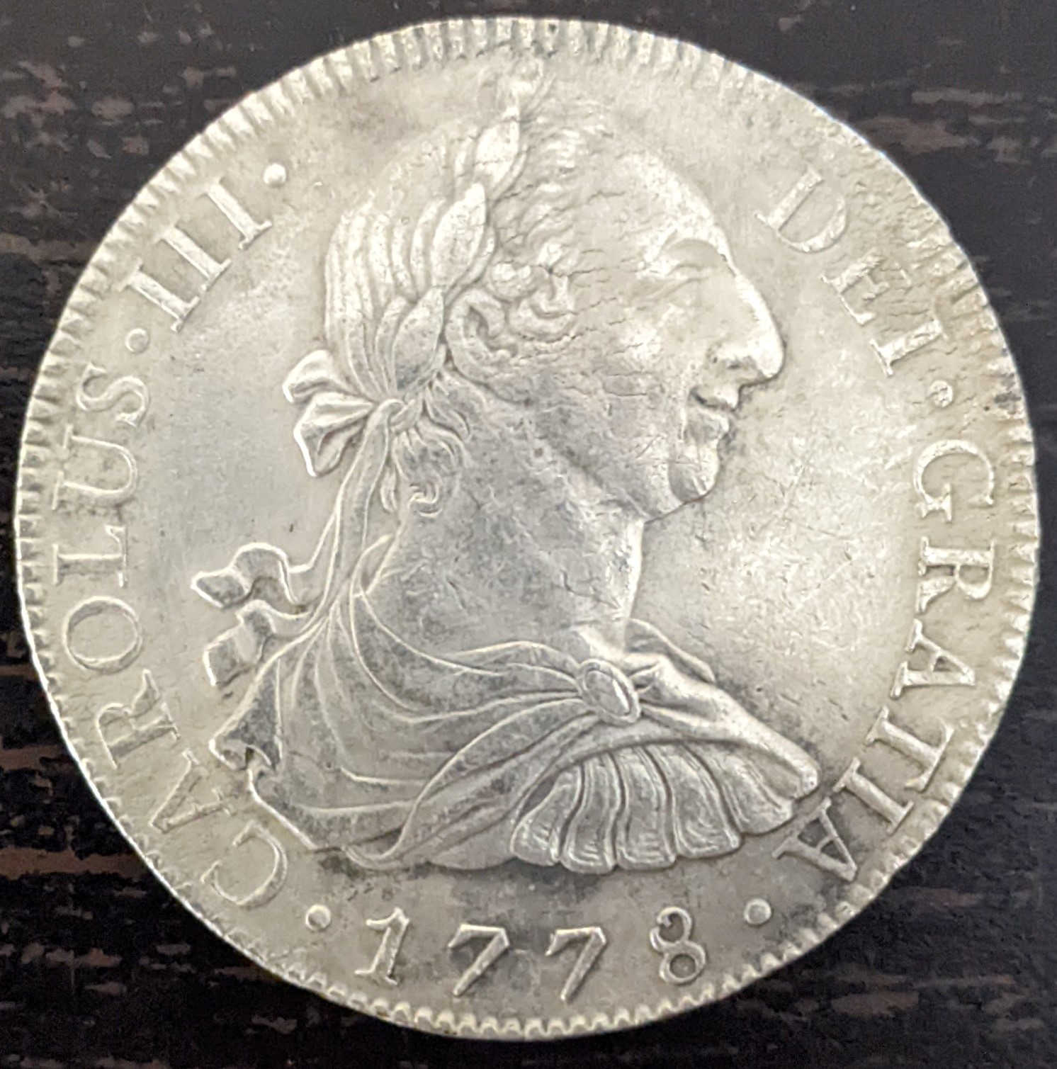 Suspicious-1778-Charles-III-8-Reales-Mexico-City