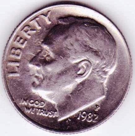 Strong-Die-Hit-1982-P-Dime
