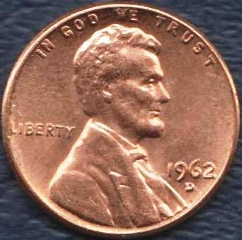 1962-D-Cent-Struck-Through