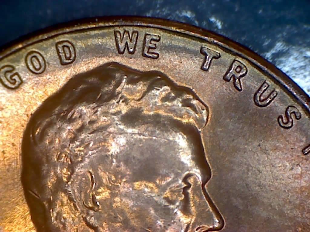 1960-MS-Color-Toned-Penny-For-Grading-Out-Of-Unopened-Bank-Roll