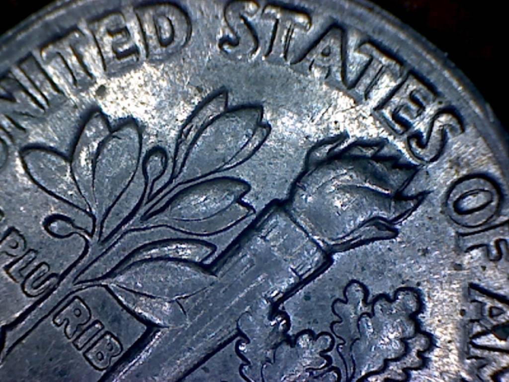 1991-P-Dime-Double-Die-Reverse--New-Discovery-!!-