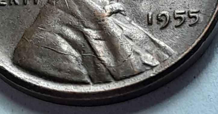 1955-Lincoln-Wheat-Cent,-Poor-Man-55?