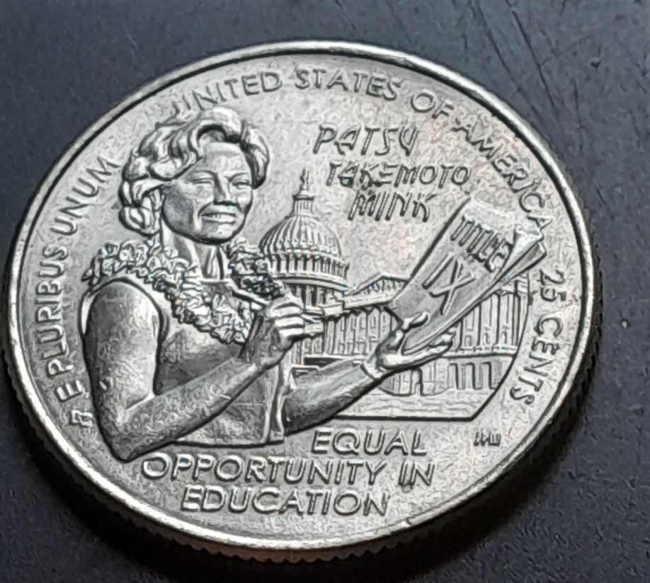 2024-P-Washington-Quarter-Patsy-Moto-Mink,-In-Cod-We-Trust