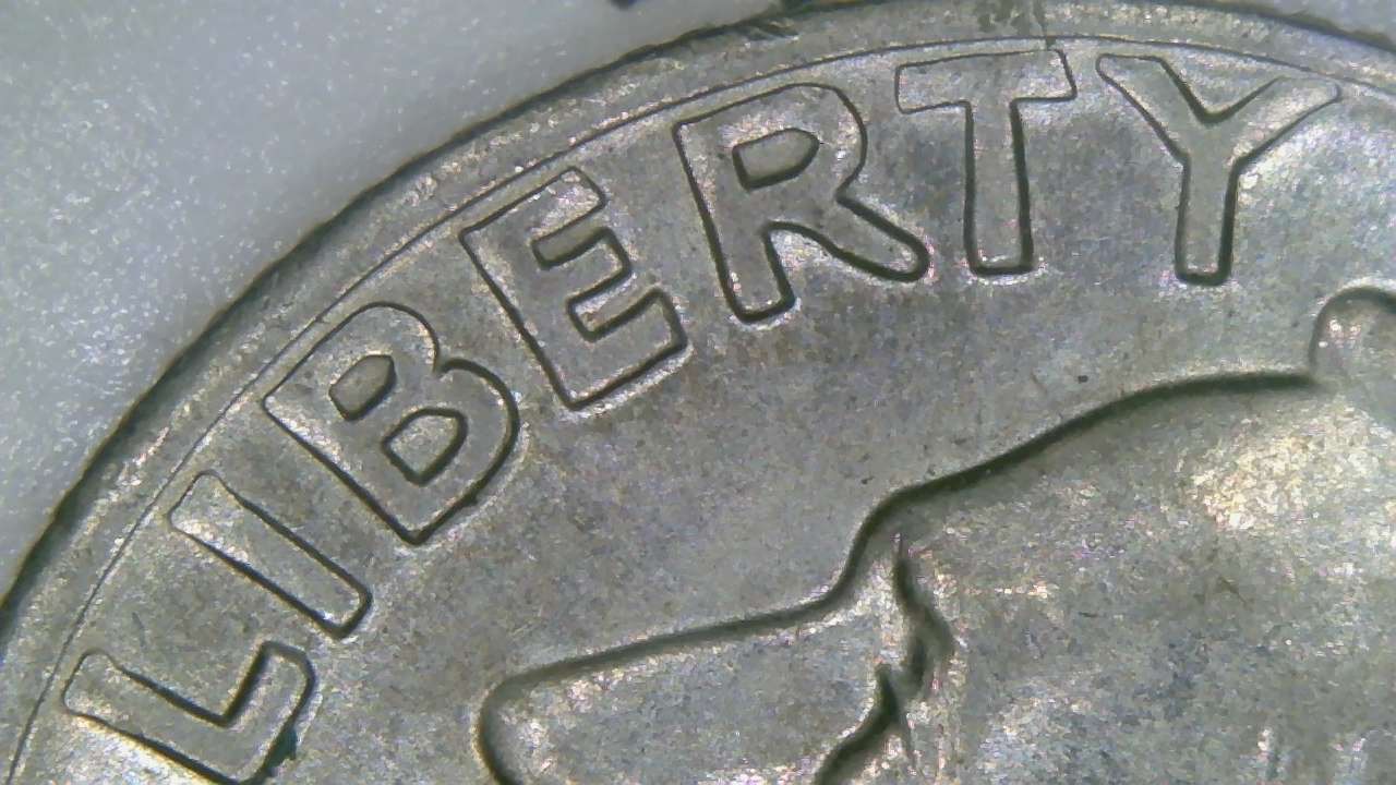 1977-Dime.-I'm�thinking-Machine-Doubling-But-Possible-DDR-And-Lettering-On-Obverse-Just-Looks-Odd