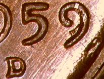 1959-D-Lincoln-Penny-With-