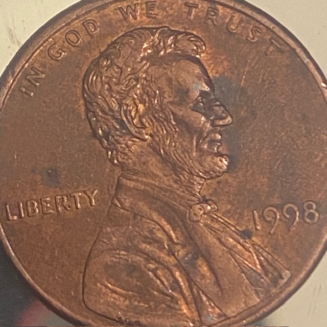 1998-Lincoln-Memorial-Cent-Ink-Error-&-Mint-Mark-Missing?
