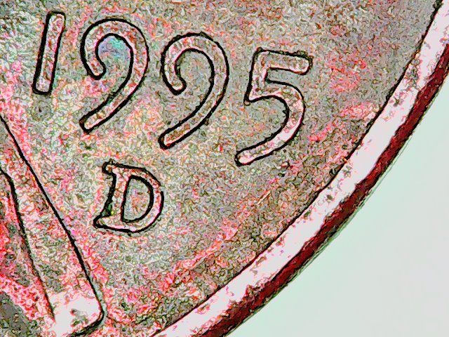 1995-D-1c---OBV-Side-Part-Of-Cent-Punched-Deeper-Than-Rest