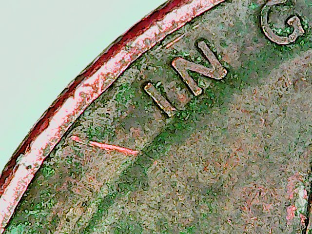 1995-D-1c---OBV-Side-Part-Of-Cent-Punched-Deeper-Than-Rest