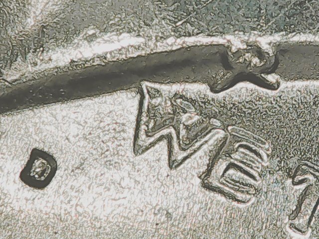 1976-D-Half-Dollar---Uncirculated---Missing-Star-Reverse---Damage