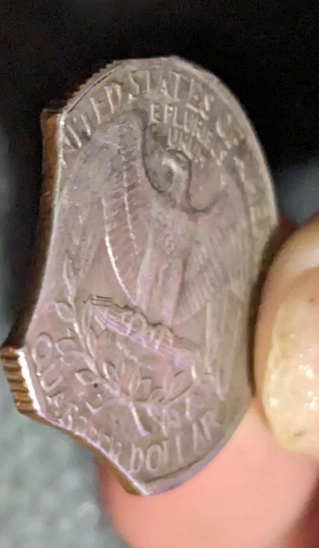 Triple-Curved-Clipped-Planchet?-1995-D-Quarter-Value?,-Rarity?-Anything