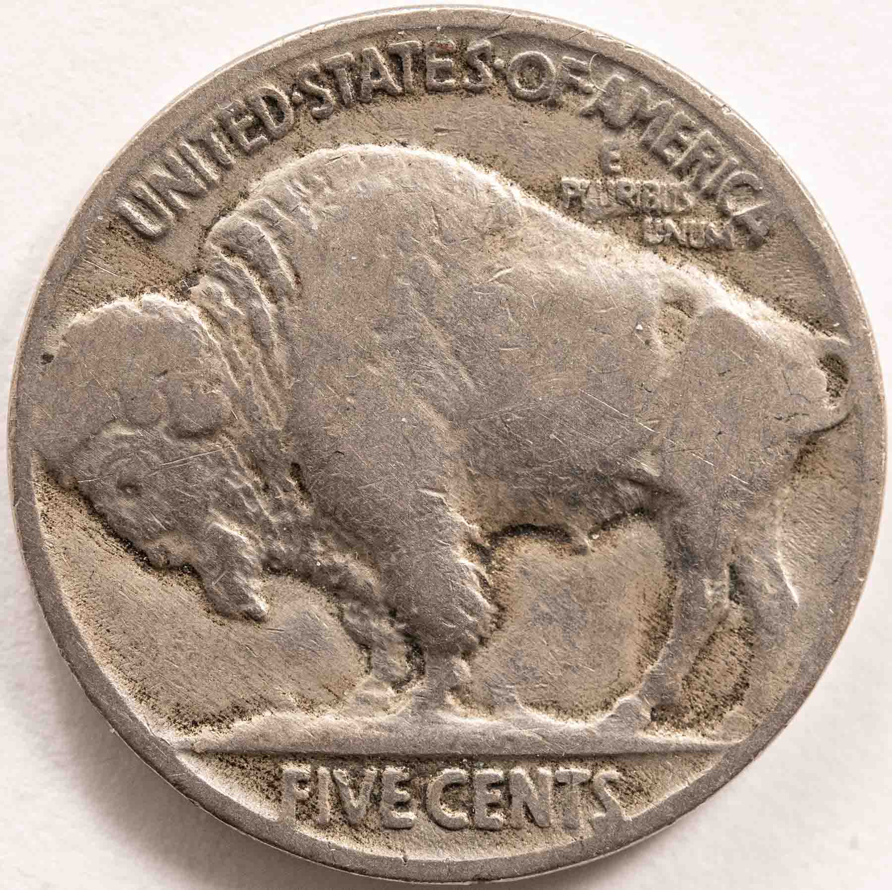 1927-Buffalo-Nickel-For-Grade