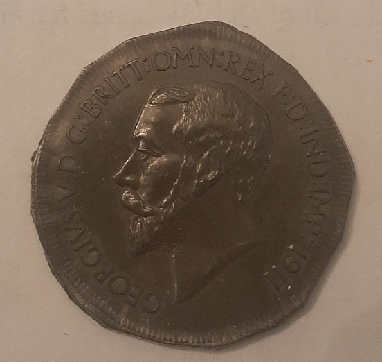 1911-King-George-V-Uniface-Lead-Trial-Strike