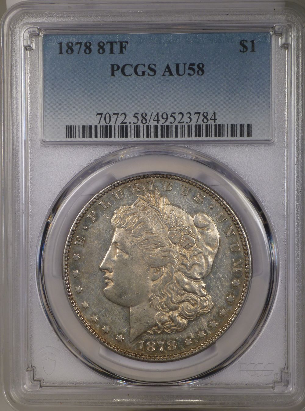 1878-P-8TF-Morgan-Dollar,-Top-100,-VAM-23