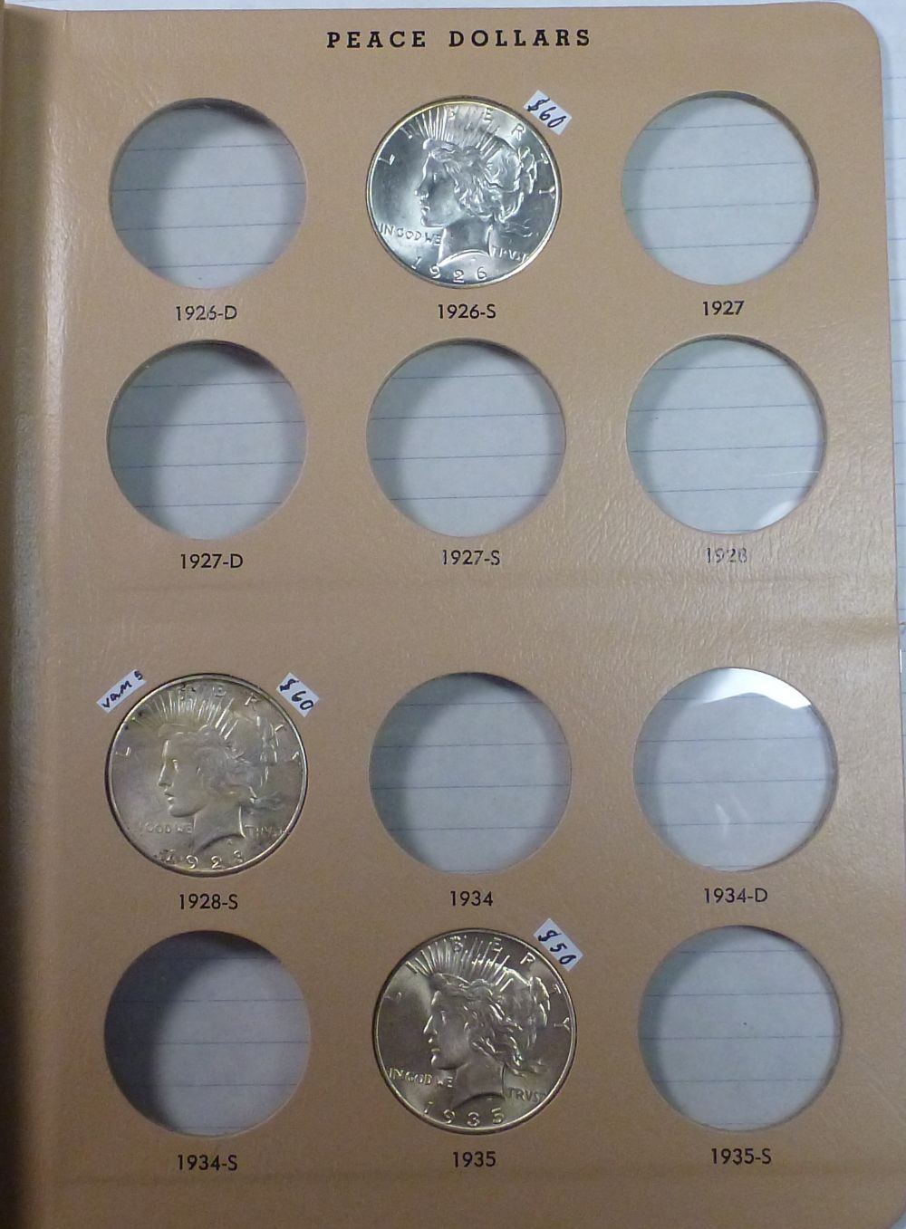 My-Complete-Dansco-7178/7179-Morgan-Dollar-Date-And-Mint-Mark-Set-Goal.