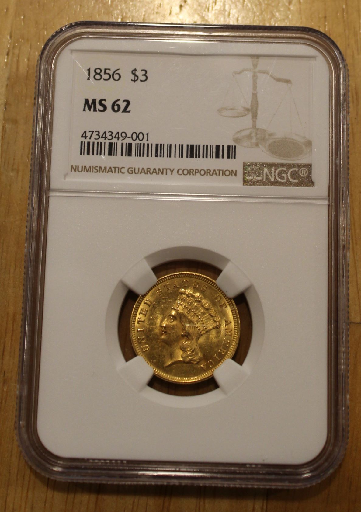1856-3-Dollar-Gold---Grade-Please