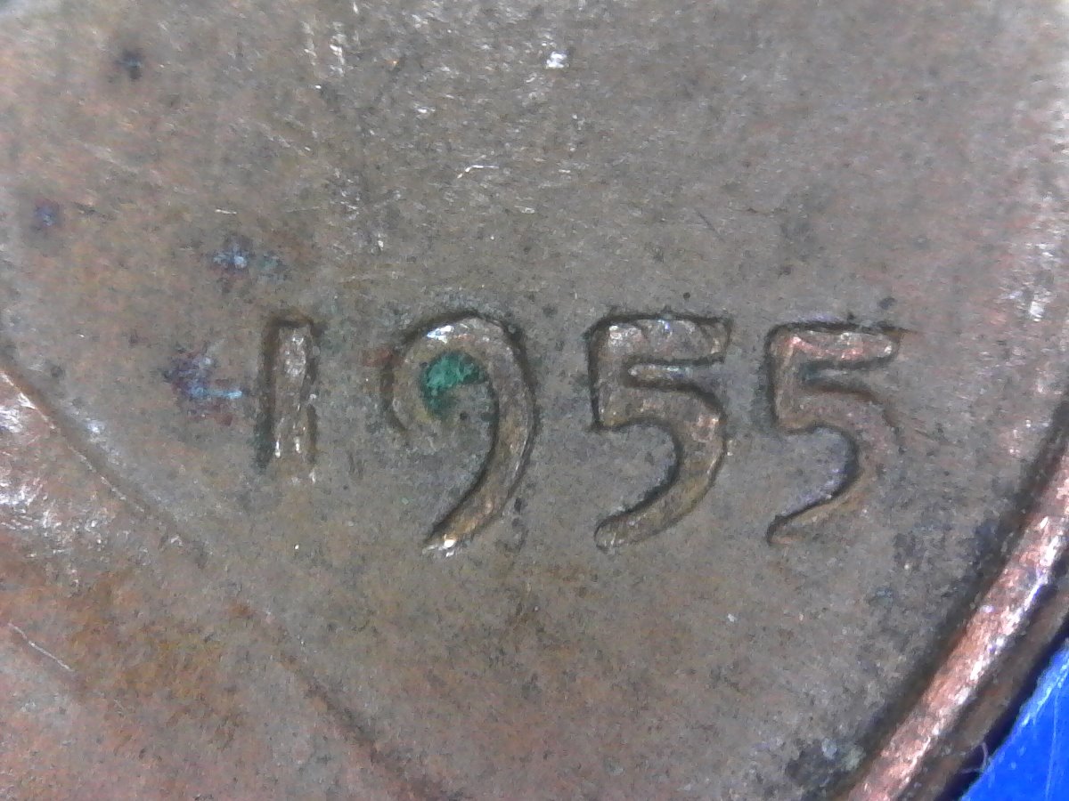 1955-Cent----Is-This-Some-Kind-Of-Error-----Opinions-Please