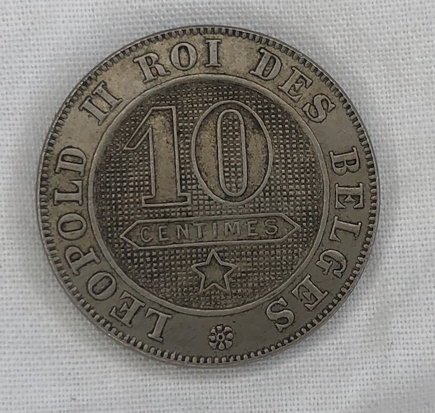 Help-Grading-And-Valuation-Of-1901-10-Centimes---Leopold-II