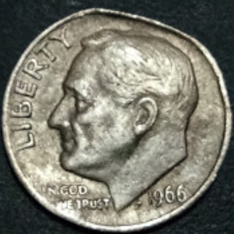 Roosevelt-Dime-Damaged-Or-Error-Or-What?