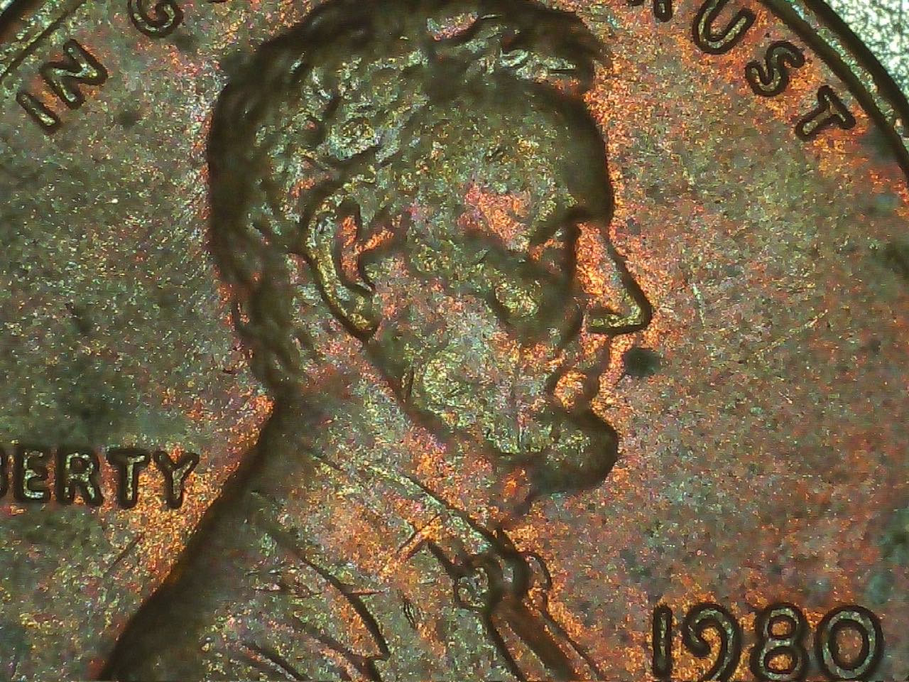 I-Know-This-1980-Lincoln-Cent-Is-Just-Machine-Doubling,-But.