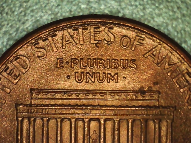 Uncirculated-1995-Lincoln-Penny---Texture-/-Drip?