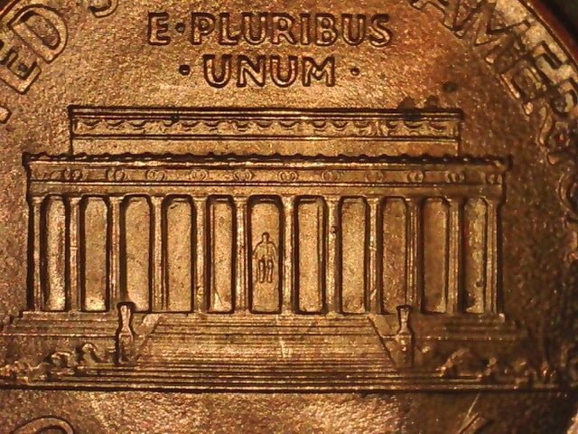 Uncirculated-1995-Lincoln-Penny---Texture-/-Drip?
