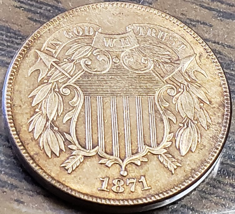 1871-2c-For-Grading,-Latest-Acquisition,-Oldest-Coin-I-Have-Now!