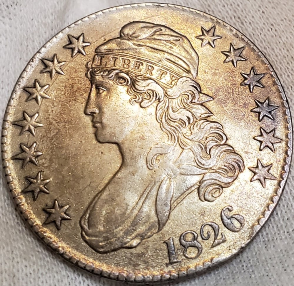 1826-Capped-Bust-Half-For-Grading,-Value-Please
