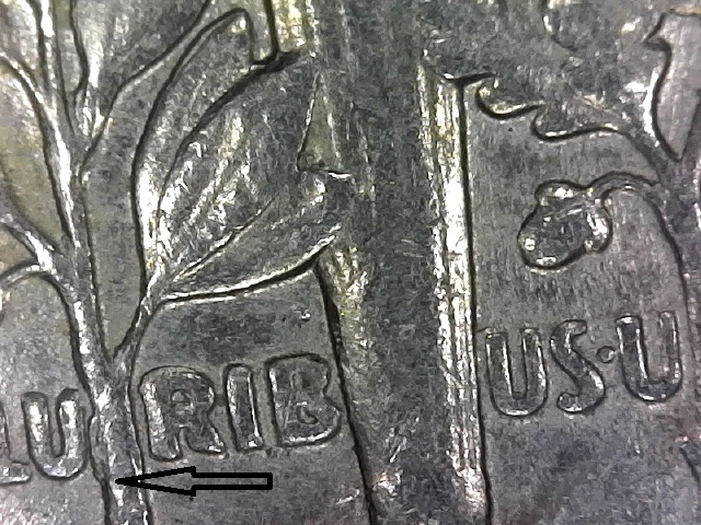 1988-D-Roosevelt-Dime-With-Enlarged-Olive-Branch.