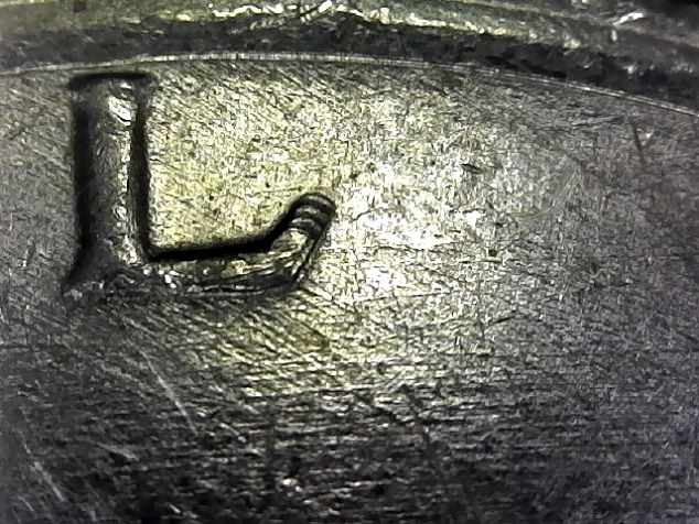1972-D-Kennedy-Half-With-Triple--Probably-4x-Punch-On-L-Of-Liberty.