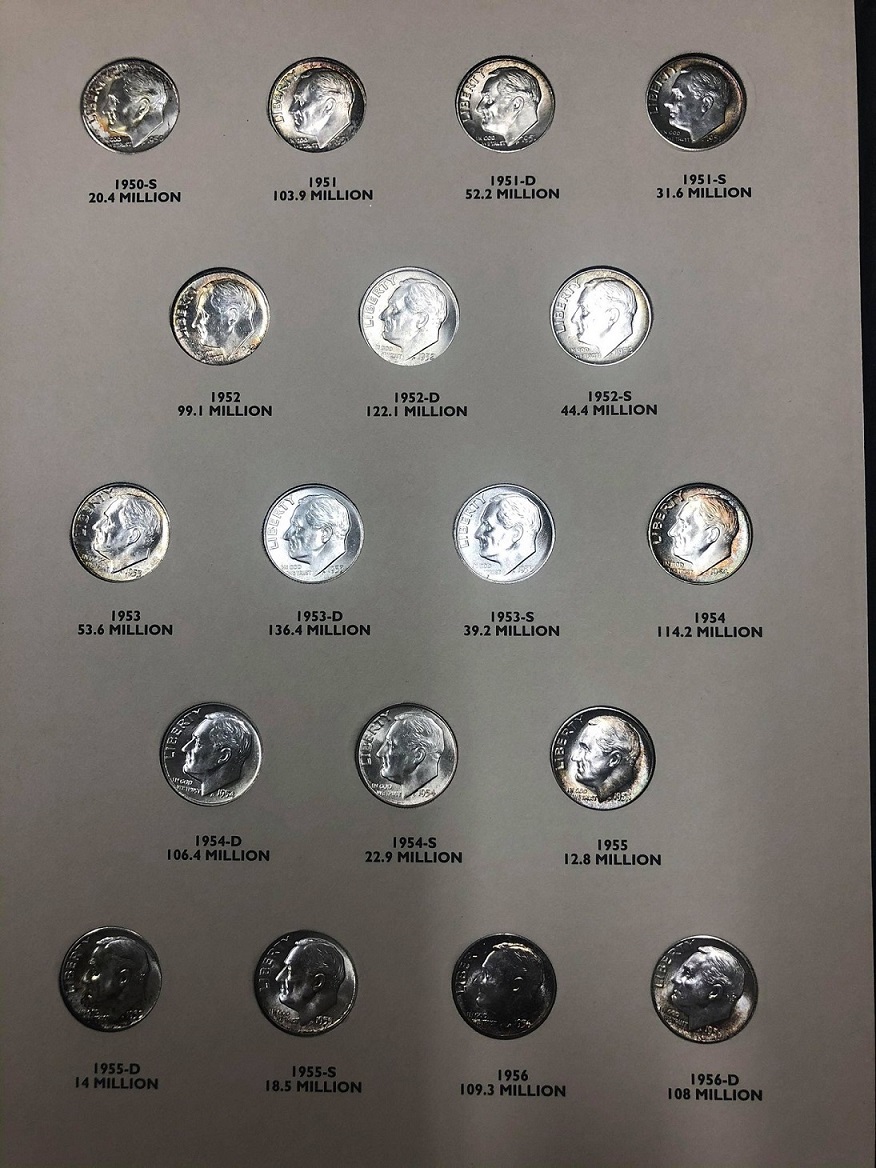 Complete-Set-Of-Roosevelt-Silver-Dimes