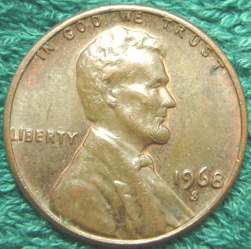 1968-S-Lincoln-Memorial-Cent-With-An-OMM?
