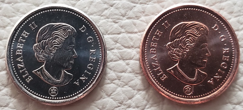 2019-Copper-Plated-Dime-In-Mint-Condition