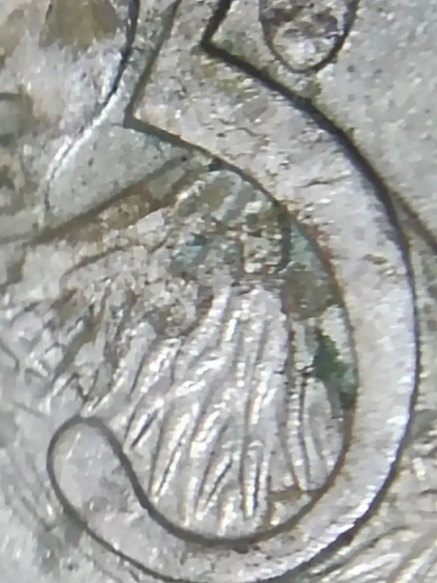 1975-5-Cent-Coin-With-Multiple-Blobs