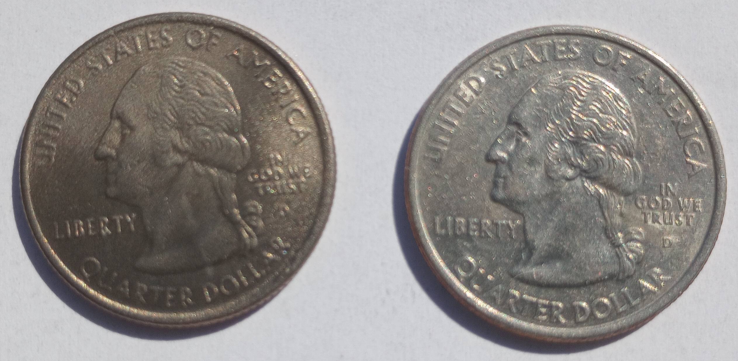 2000-D-Massachusetts-Gold-Bronze-Quarter-With-Improper-Annealing-Or-Other-Mint-Error?