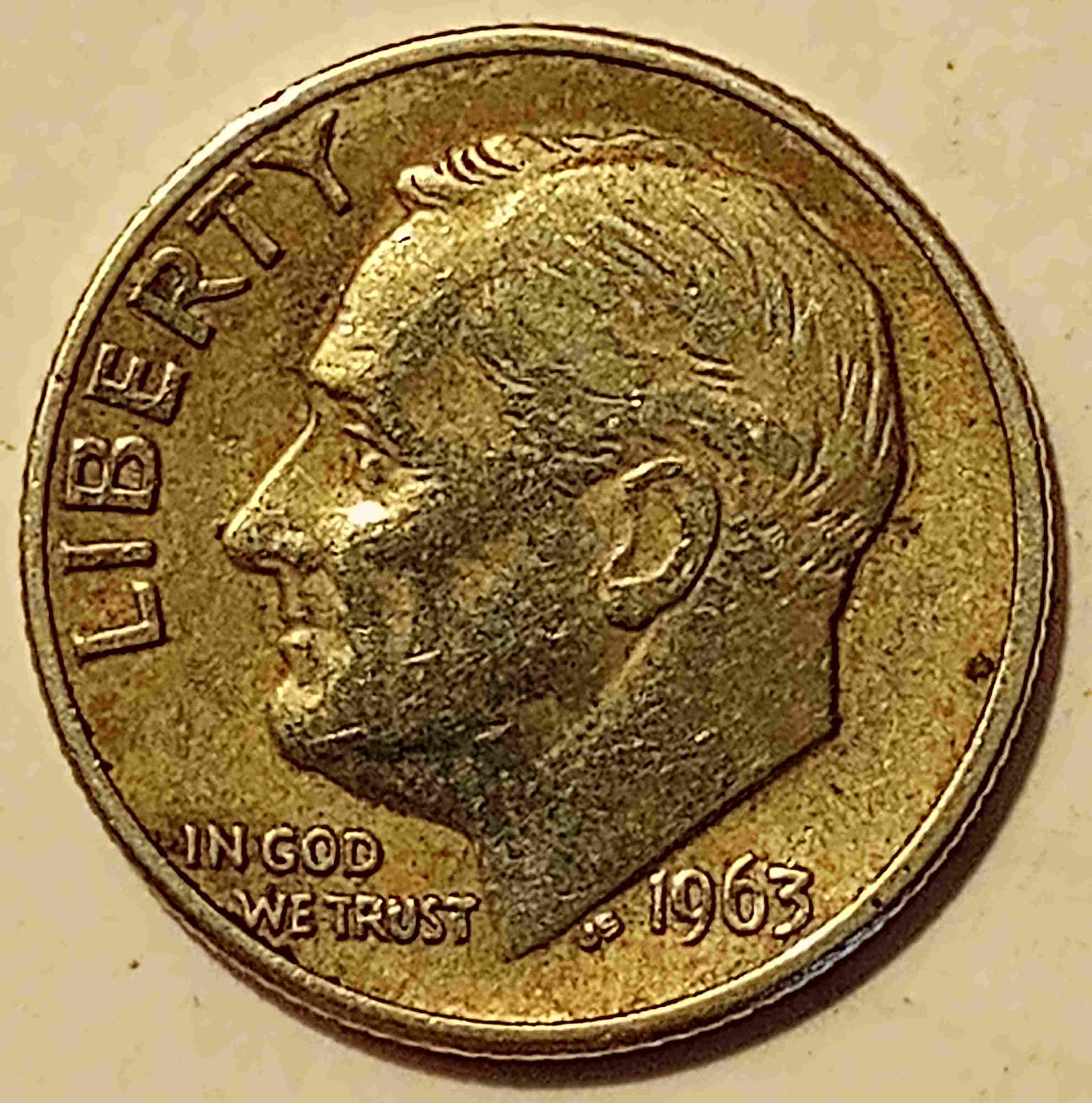1963-D-Dime-Silver-Found-In-Circulation