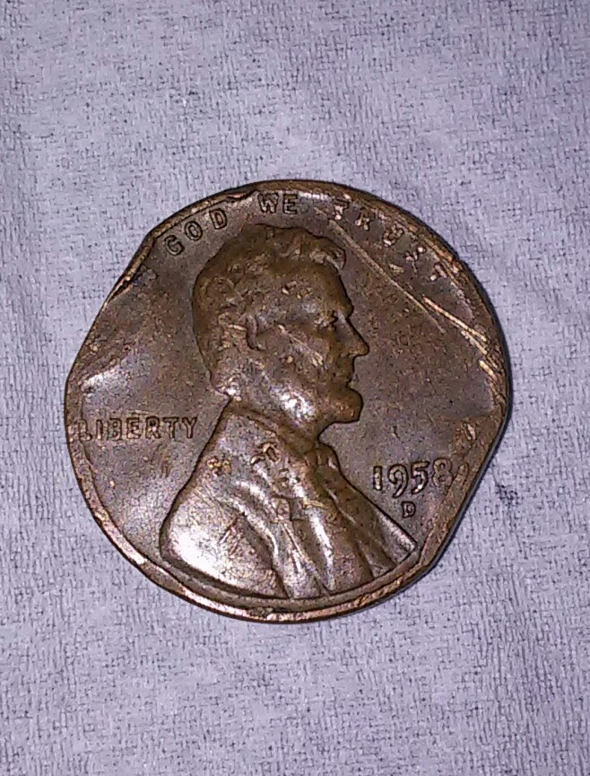 1958-D-Penny-Not-Round