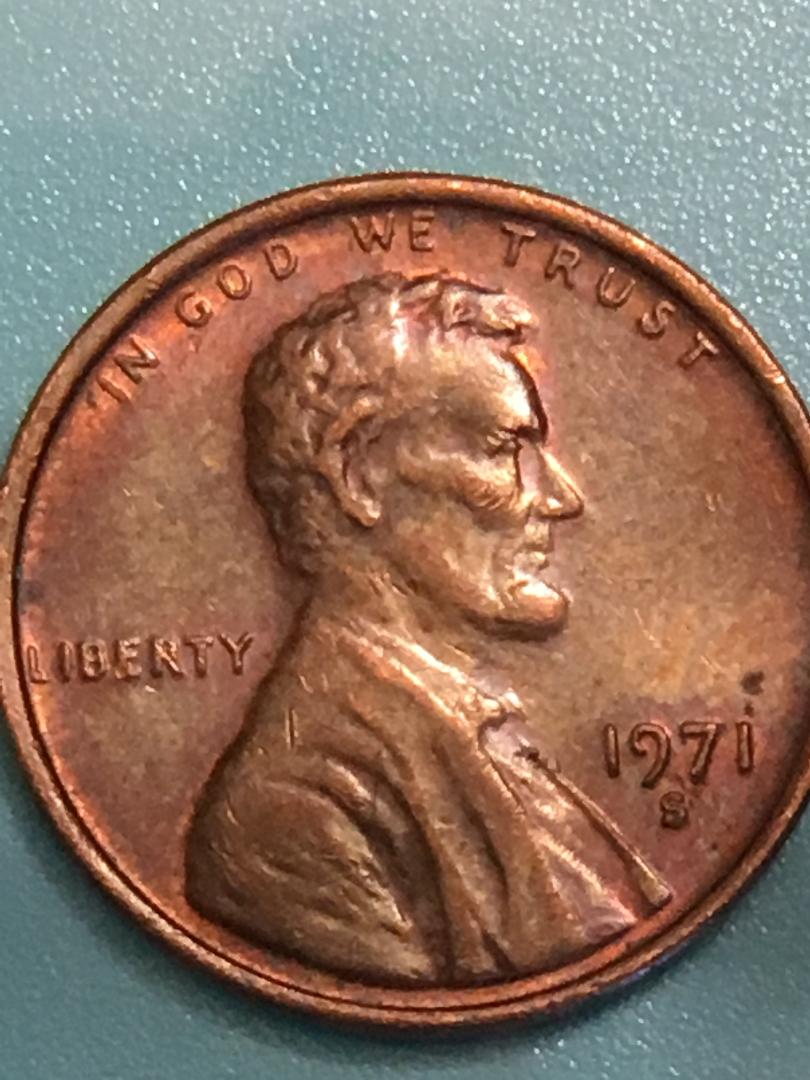 1971-S-Penny-That-Has-Different-Colors-Throughout.-Could-This-Be-A-DDO