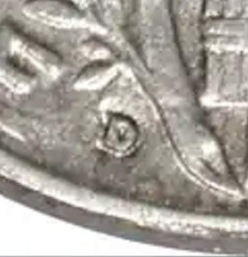 Counterfeit-Detection:-1916-D-Mercury-Dime-Die-Struck-Counterfeit