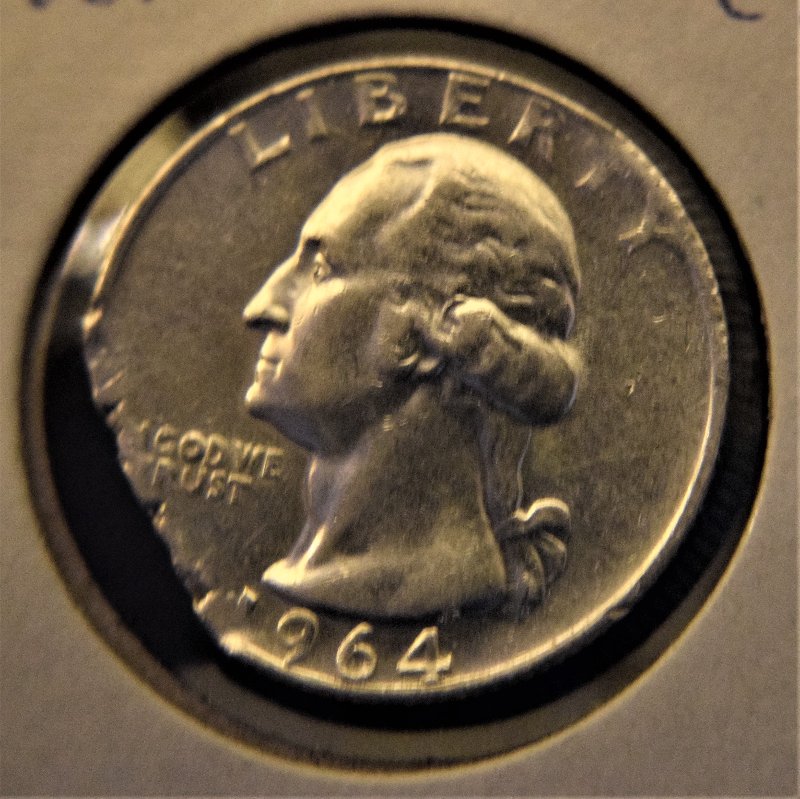 BU-Silver-64-Quarter-W/-Ragged-Clip