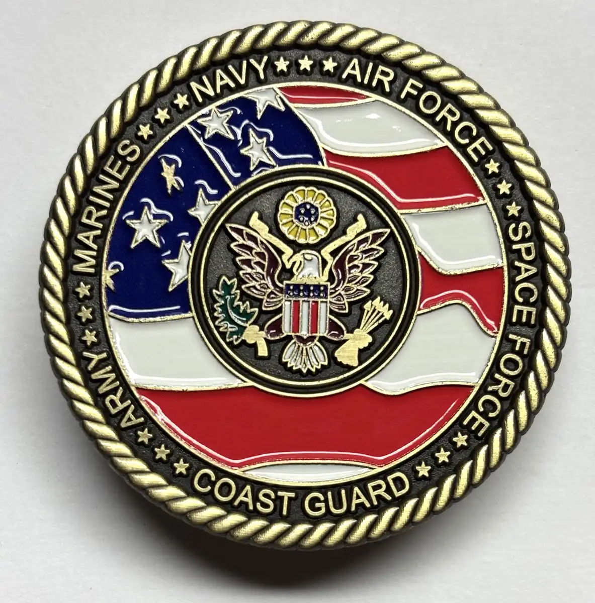 Post-A-Coin-Or-Medal-Devoted-To-A-Military-Subject