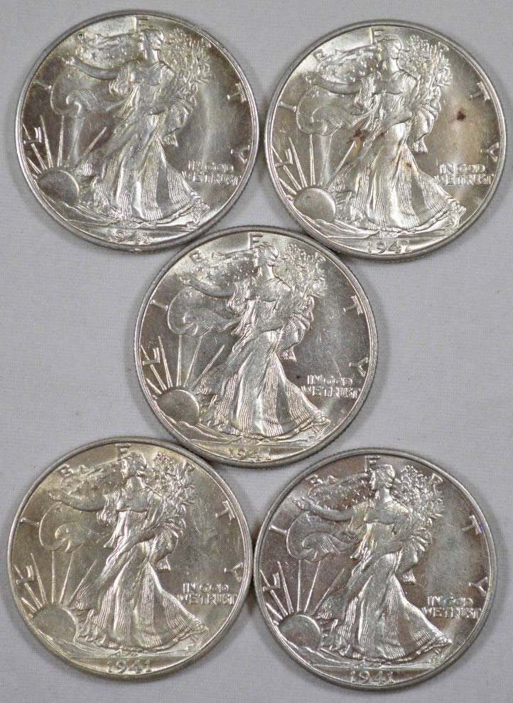 Walking-Liberty-Halves...cleaned?